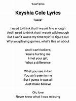 Keyshia Cole Love Lyrics, Read the Lyrics of Love Song ·