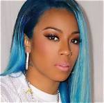 Keyshia Cole Slays Bright Blue Hair Color in New Photos — Niko Khale’s Girlfriend Confirms That She Is Often Imitated but Never Duplicated