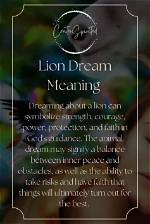 Lion Dream Interpretation - What Does It Mean to See Lion in a Dream? ·