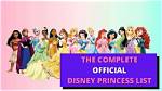 List of All Disney Princesses in Order: a Complete Guide