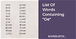 List of Words Containing 'Eis' |