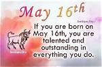 May 16 Famous Birthdays - Sunsigns. Org