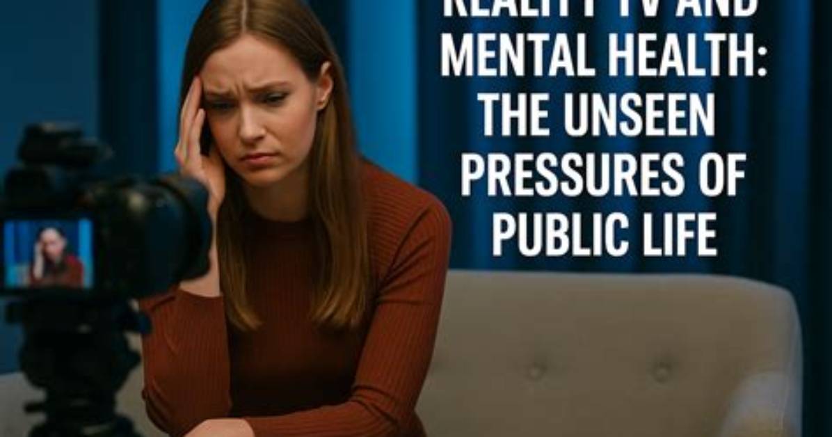 Mental Health, Fame, and Reality Tv