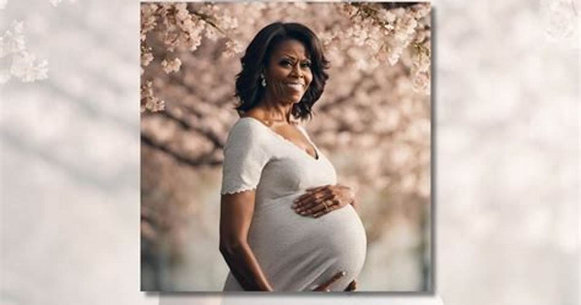 Michelle Obama: the Enigmatic Pregnancy Photo That Captivated Millions
