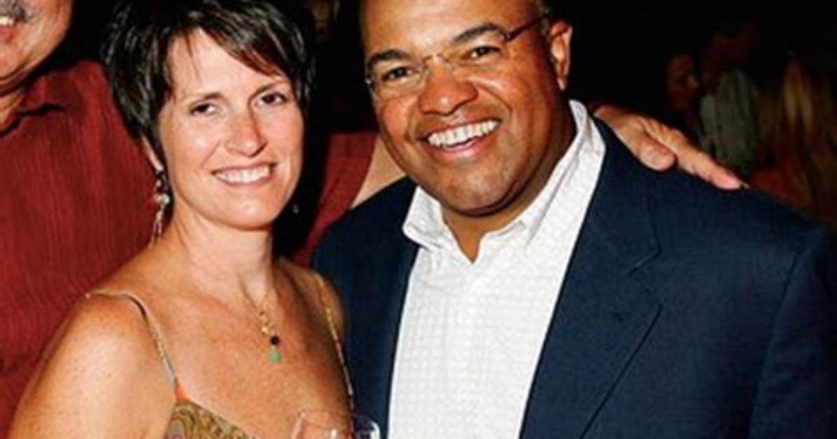 Mike Tirico Family Photo with Wife Debbie Tirico and Kids