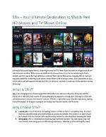 Moviesflix. Com: Your Ultimate Destination for Online Movies and Series