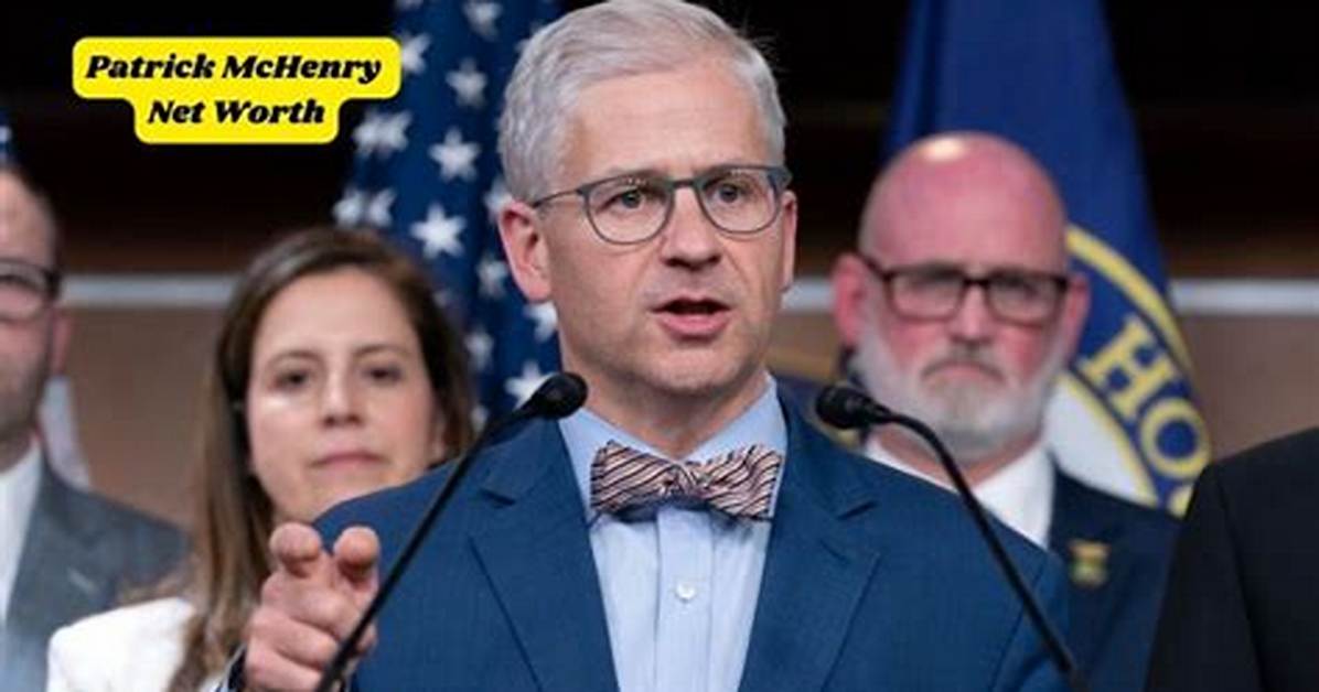 Patrick Mchenry Net Worth: How Much Is He Worth?