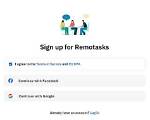 Remotasks Sign Up