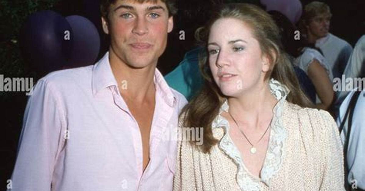 Rob Lowe and Melissa Gilbert Relationship