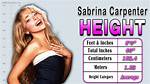 Sabrina Carpenter's Height and Its Impact