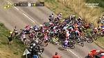 Shocking Crash at Tour De France Femmes |