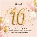 Sweet 16 Birthday Wishes: Celebrate This Special Milestone