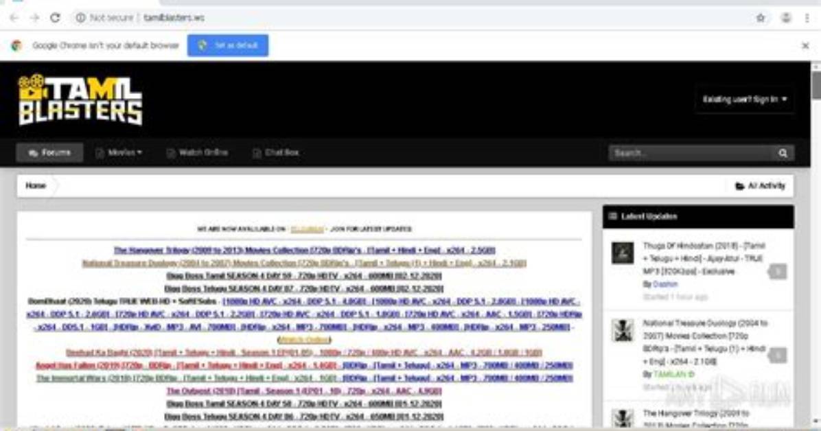 Tamilblasters Forum: Your Ultimate Guide to the World of Tamil Movies