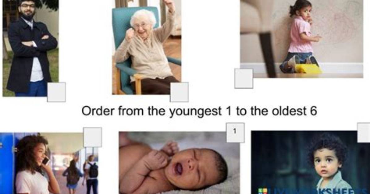 The Youngest to the Oldest. ·