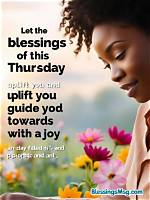 Thursday Blessings: a Day of Inspiration and Grace