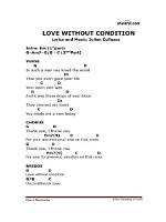 Unconditional Love Chiko Lyrics - Quickblog