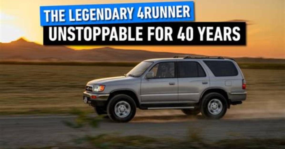 Uncover the Secrets of the Legendary 4Runner Underground Color