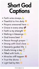 Unlock the Power of God Captions for Instagram: Discoveries and Insights