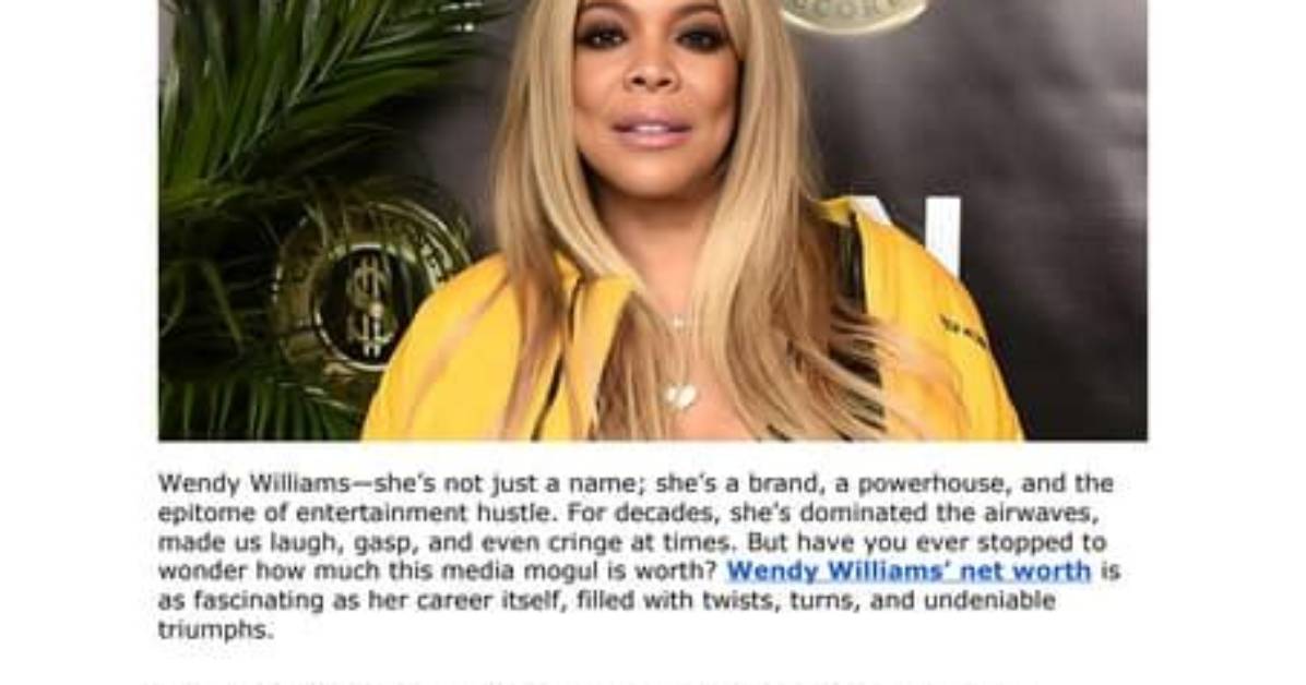 Unraveling the Wendy Williams Transgender Controversy