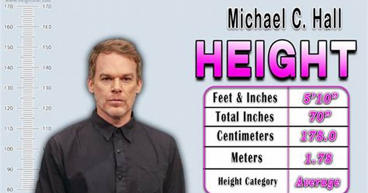 Unveiling the Height of Michael C. Hall: How Tall Is He in Feet?