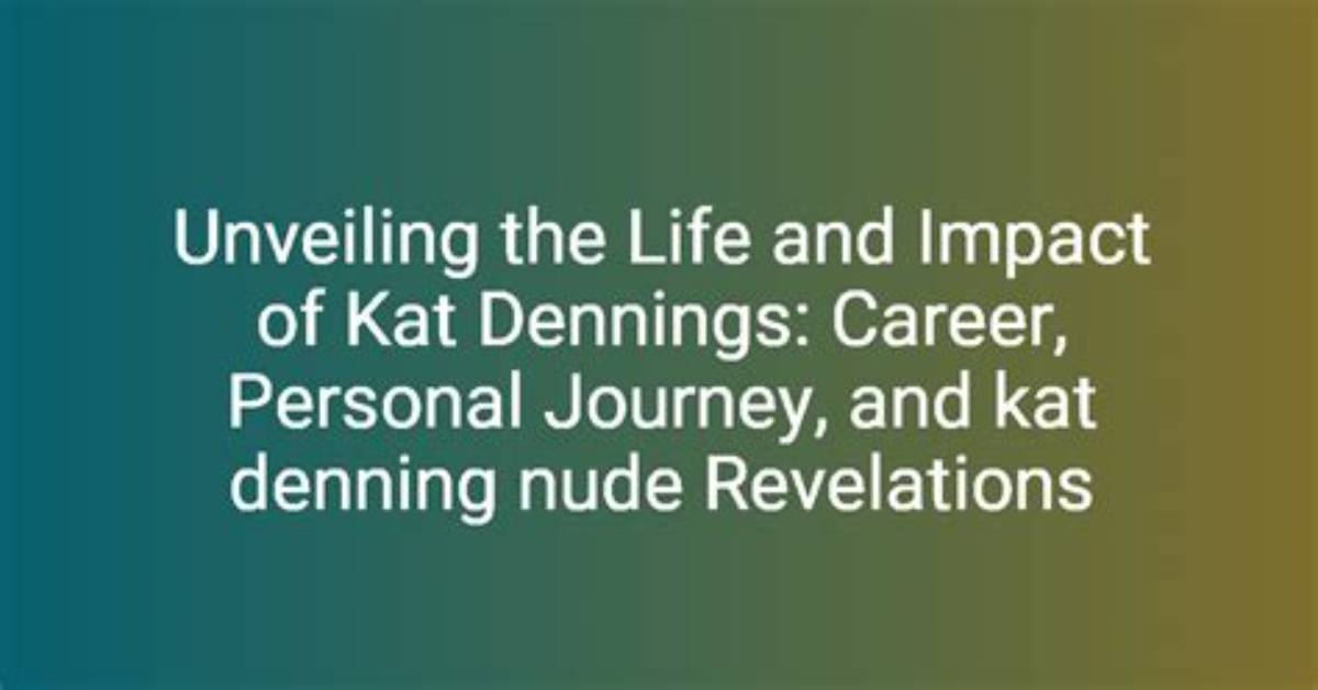 Unveiling the Intriguing Personal Journey of Kat Von D