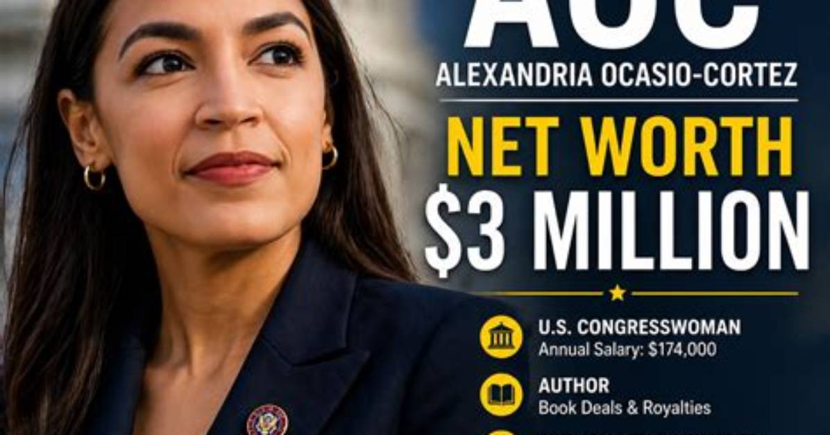 Unveiling the Net Worth of Alexandria Ocasio-Cortez