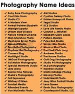 Unveiling the Perfect Instagram Photography Names