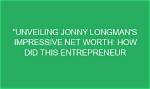 Unveiling the Wealth and Success of Jonny Lee Miller