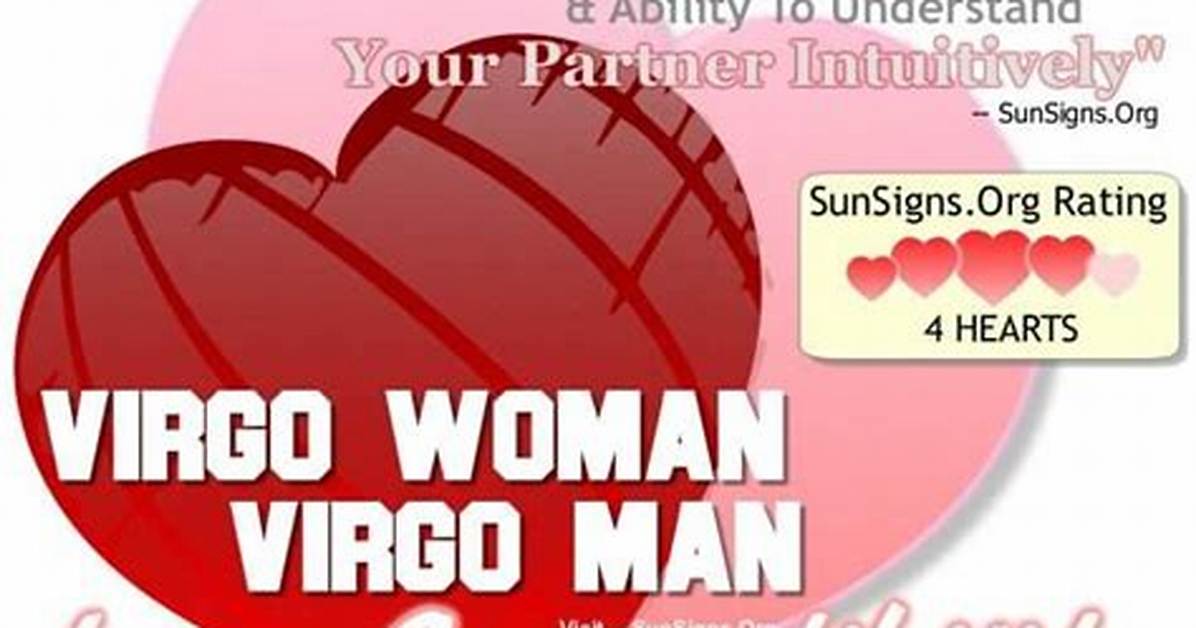 Virgo Woman Virgo Man - a Similar and Intuitive Partnership |