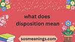 What Does Disposition Mean in Education? ·