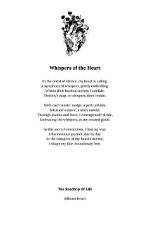 Whispers of the Heart: a Poem for Your Crush