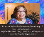 Who Is Judy Heumann? Memorial Service Details Revealed as Disability Rights Activist Dies at 75
