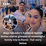 Who Is Maja Salvadors Husband, Rambo Nunez? Married Life and Family