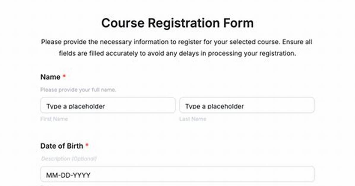 Your Guide to Course Registration and More