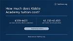 Zingb | Kiddie Academy Cost